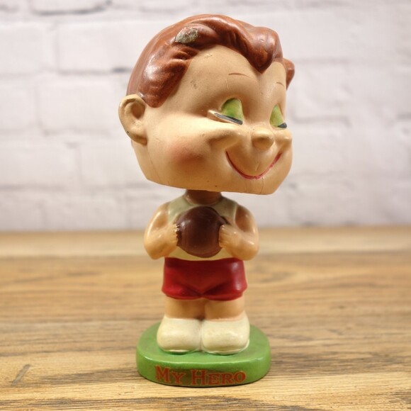 Lego Japan "My Hero" Football Player Vintage Bobblehead 6" - Picture 2 of 9